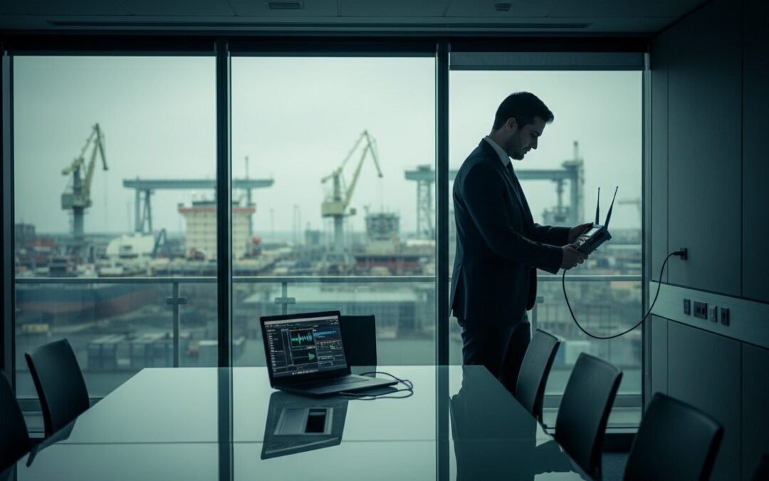 Bonifiche da microspie a Monfalcone per proteggere segreti industriali